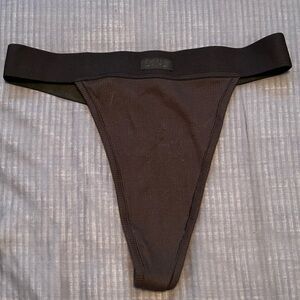 NWOT! SKIMS Cotton Rib Thong